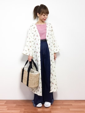 saya☺︎さん（レディース・149cm）の春コーディネート