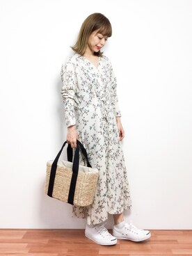 saya☺︎さん（レディース・149cm）の春コーディネート