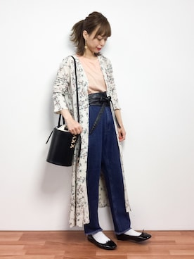 saya☺︎さん（レディース・149cm）の春コーディネート