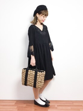 saya☺︎さん（レディース・149cm）の春コーディネート