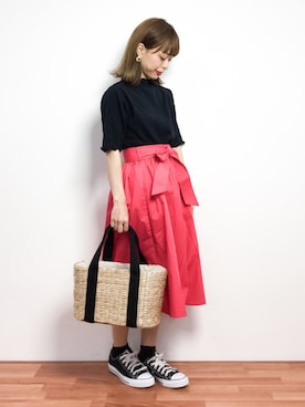 saya☺︎さん（レディース・149cm）の春コーディネート