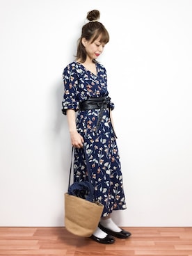 saya☺︎さん（レディース・149cm）の春コーディネート