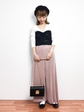 saya☺︎さん（レディース・149cm）の春コーディネート