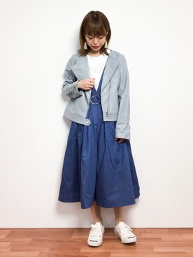 saya☺︎さん(レディース・149cm)の春コーディネート