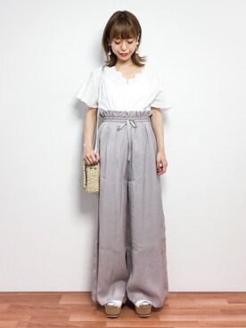 saya☺︎さん（レディース・149cm）の春コーディネート