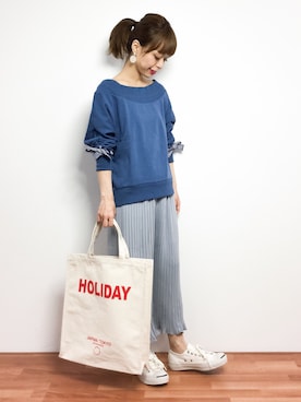 saya☺︎さん（レディース・149cm）の春コーディネート