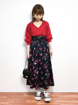 saya☺︎さん（レディース・149cm）の春コーディネート