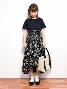 saya☺︎さん(レディース・149cm)の春コーディネート