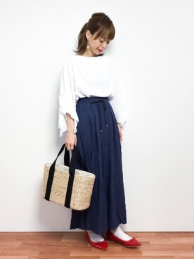 saya☺︎さん（レディース・149cm）の春コーディネート