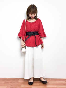 saya☺︎さん（レディース・149cm）の春コーディネート