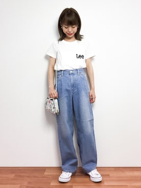 saya☺︎さん（レディース・149cm）の春コーディネート