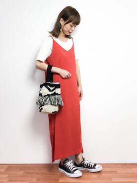 saya☺︎さん（レディース・149cm）の春コーディネート