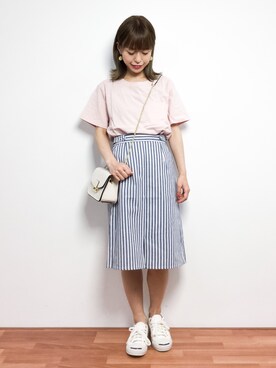 saya☺︎さん（レディース・149cm）の春コーディネート