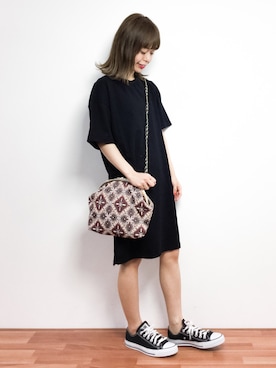 saya☺︎さん（レディース・149cm）の春コーディネート