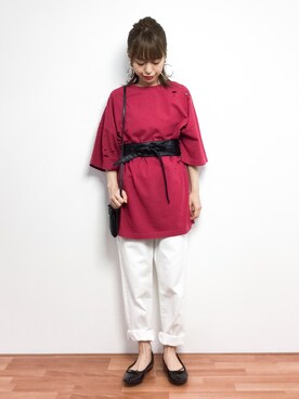 saya☺︎さん（レディース・149cm）の春コーディネート