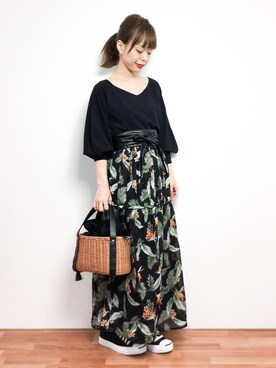 saya☺︎さん(レディース・149cm)の春コーディネート