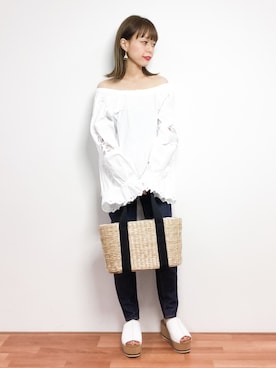 saya☺︎さん（レディース・149cm）の春コーディネート