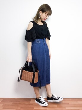 saya☺︎さん(レディース・149cm)の春コーディネート