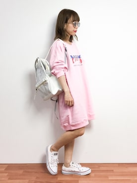 saya☺︎さん（レディース・149cm）の春コーディネート