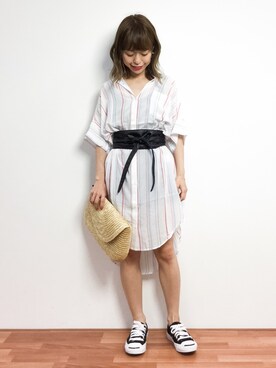 saya☺︎さん（レディース・149cm）の春コーディネート