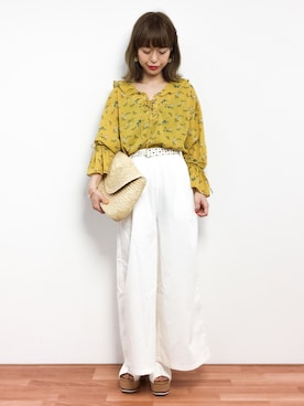 saya☺︎さん（レディース・149cm）の春コーディネート