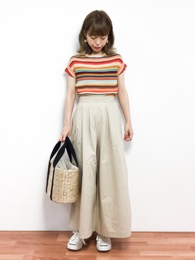 saya☺︎さん(レディース・149cm)の春コーディネート