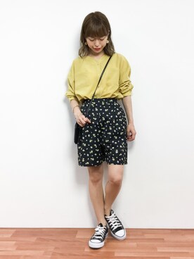 saya☺︎さん（レディース・149cm）の春コーディネート