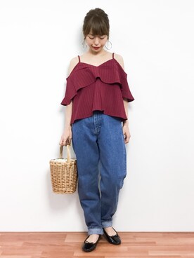 saya☺︎さん(レディース・149cm)の春コーディネート