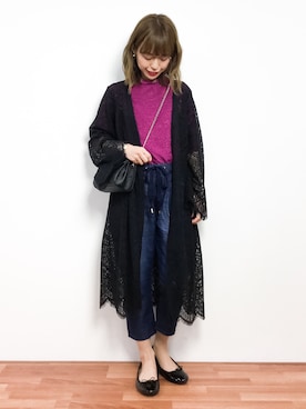 saya☺︎さん（レディース・149cm）の春コーディネート