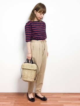 saya☺︎さん（レディース・149cm）の春コーディネート