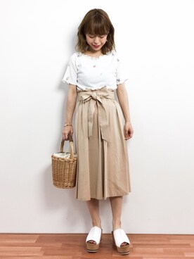 saya☺︎さん（レディース・149cm）の春コーディネート