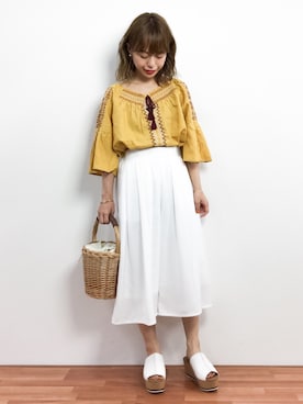 saya☺︎さん（レディース・149cm）の春コーディネート