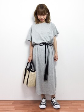 saya☺︎さん（レディース・149cm）の春コーディネート