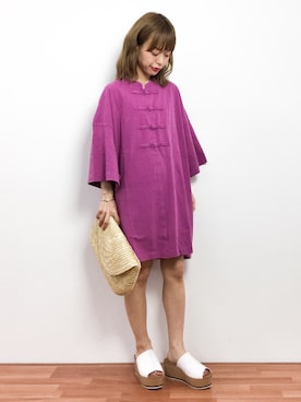 saya☺︎さん（レディース・149cm）の春コーディネート