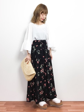 saya☺︎さん（レディース・149cm）の春コーディネート