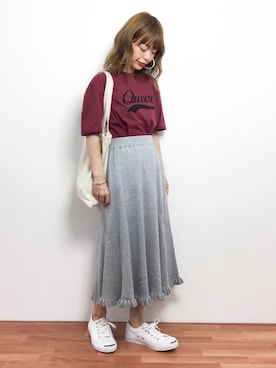 saya☺︎さん（レディース・149cm）の春コーディネート