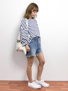 saya☺︎さん（レディース・149cm）の春コーディネート