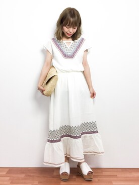 saya☺︎さん(レディース・149cm)の春コーディネート