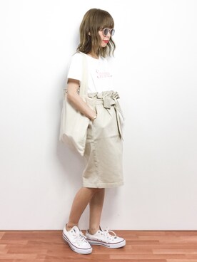 saya☺︎さん（レディース・149cm）の春コーディネート