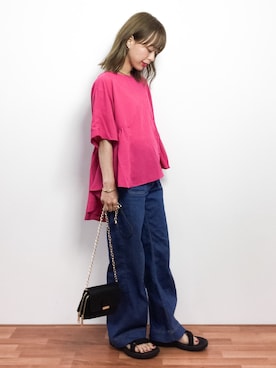 saya☺︎さん(レディース・149cm)の春コーディネート