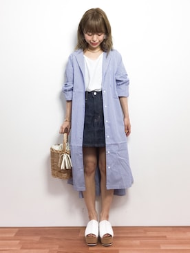 saya☺︎さん（レディース・149cm）の春コーディネート