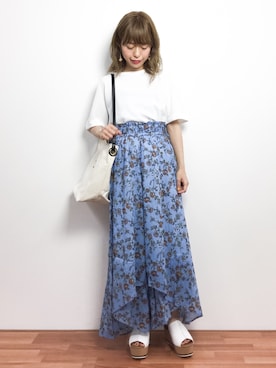 saya☺︎さん（レディース・149cm）の春コーディネート