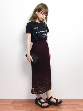 saya☺︎さん（レディース・149cm）の春コーディネート