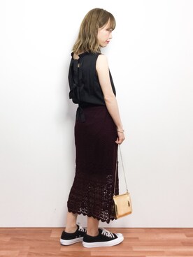 saya☺︎さん（レディース・149cm）の春コーディネート