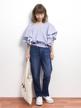 saya☺︎さん（レディース・149cm）の夏コーディネート