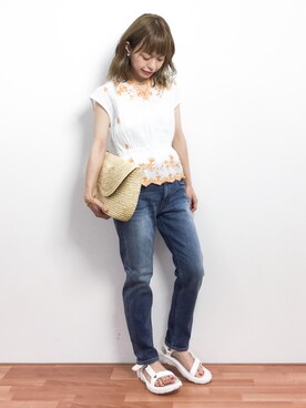 saya☺︎さん(レディース・149cm)の夏コーディネート