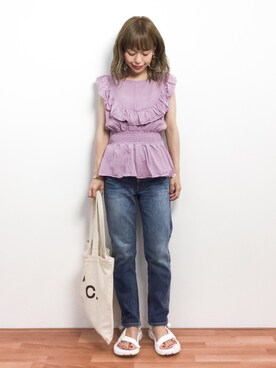 saya☺︎さん(レディース・149cm)の夏コーディネート