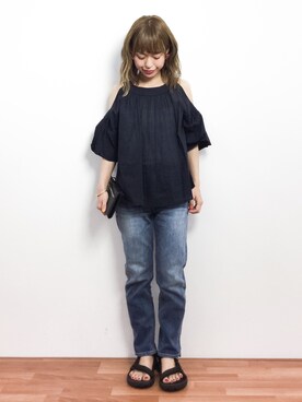 saya☺︎さん(レディース・149cm)の夏コーディネート