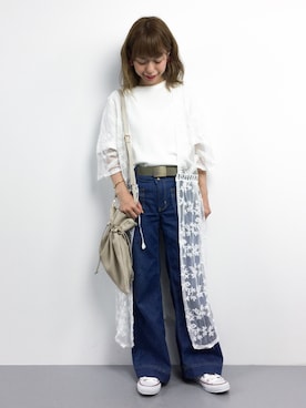 saya☺︎さん（レディース・149cm）の夏コーディネート