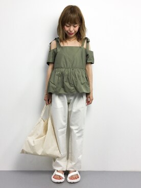 saya☺︎さん（レディース・149cm）の夏コーディネート